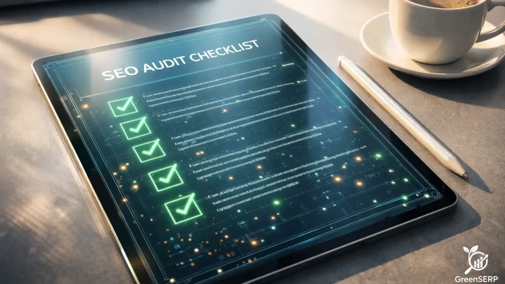 checklist of SEO operating system